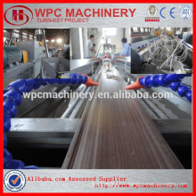 wpc pe wall cladding profile plastic production line